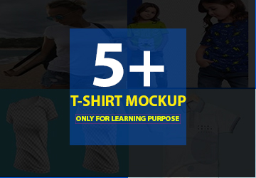T-Shirt Mockup Bundle 07